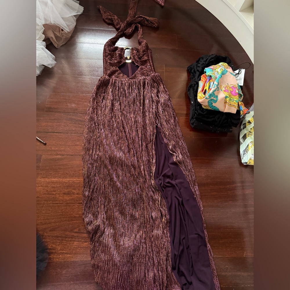 Nookie Shimmering Purple Dress